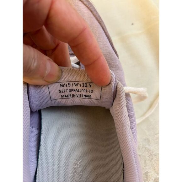 Kizik athletic sneakers Prague purple white womens 10.5 handsfree labs - Picture 8 of 8